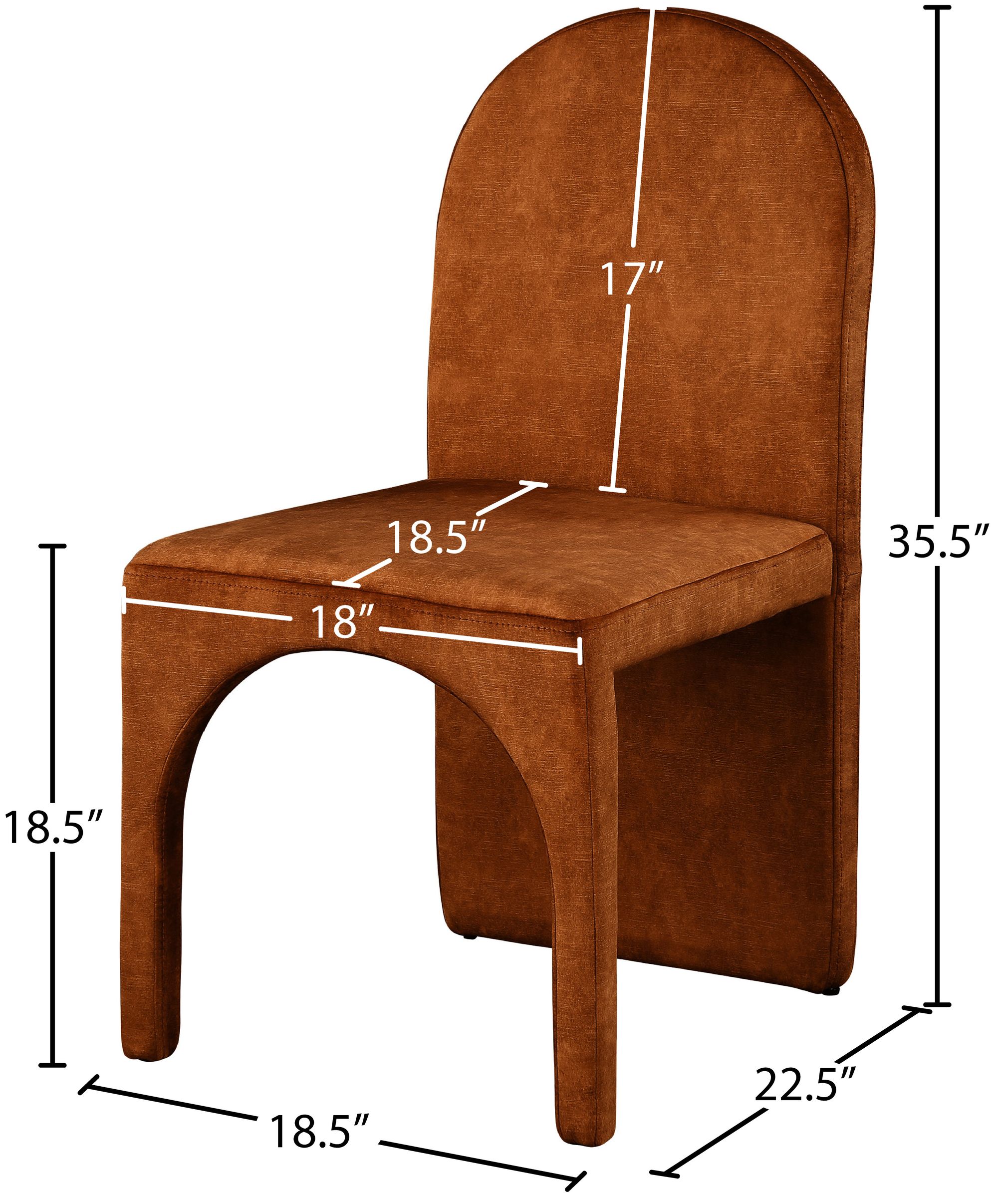 Summer Velvet Dining Side Chair