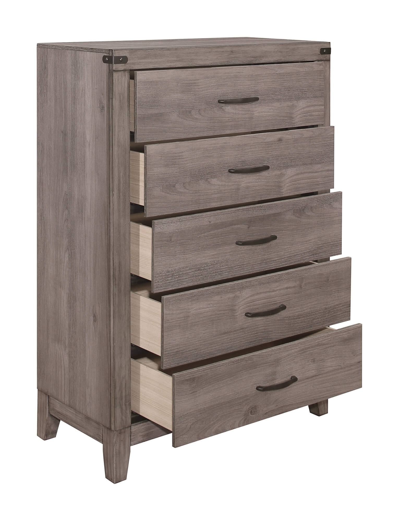 Modern Wide 6 Drawer Dresser
