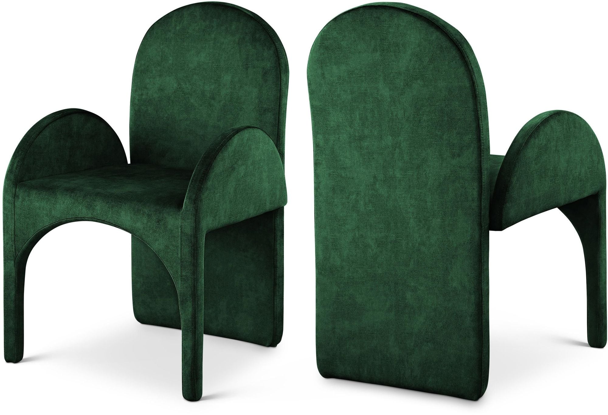 Summer Velvet Dining Arm Chair
