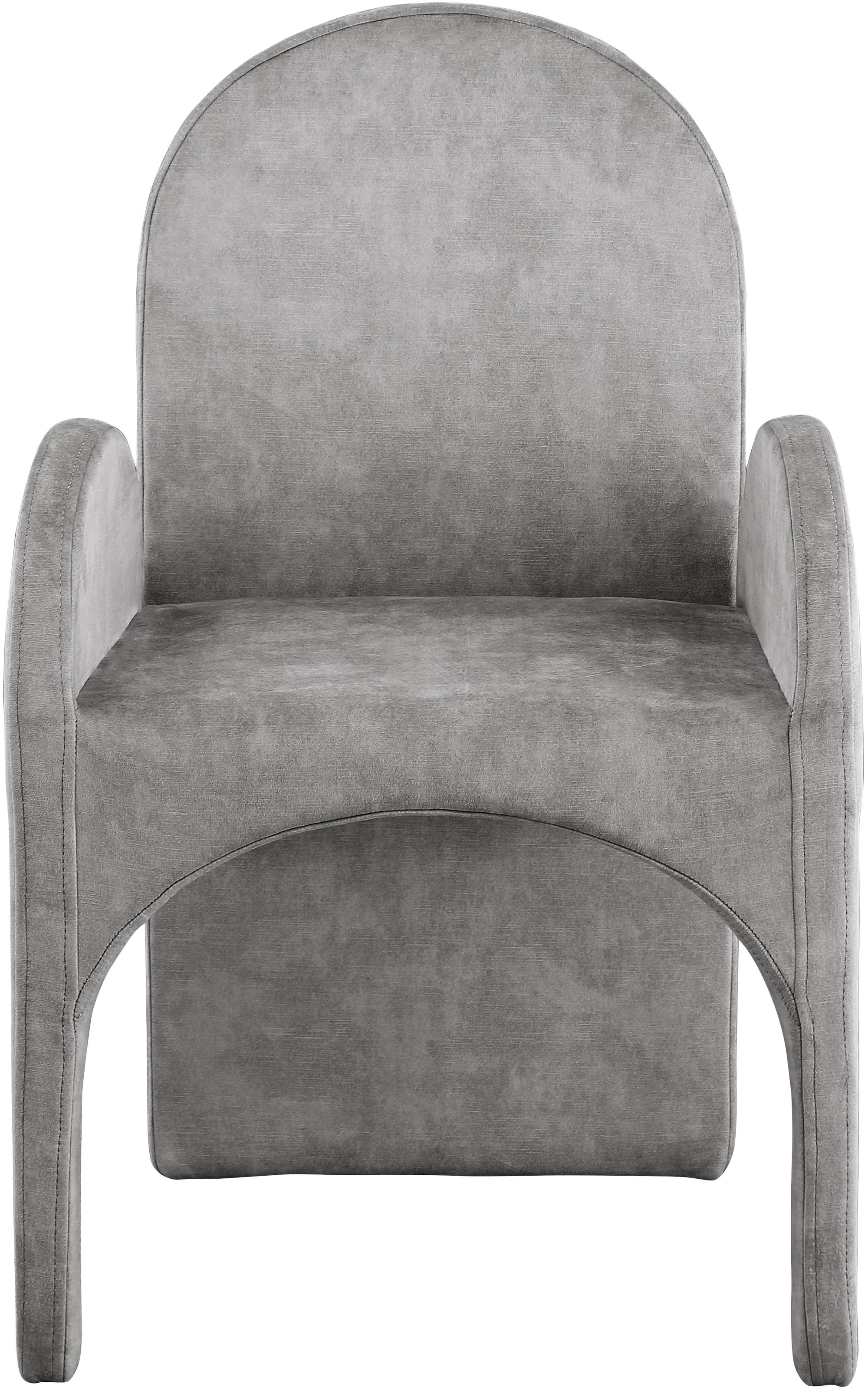 Summer Velvet Dining Arm Chair