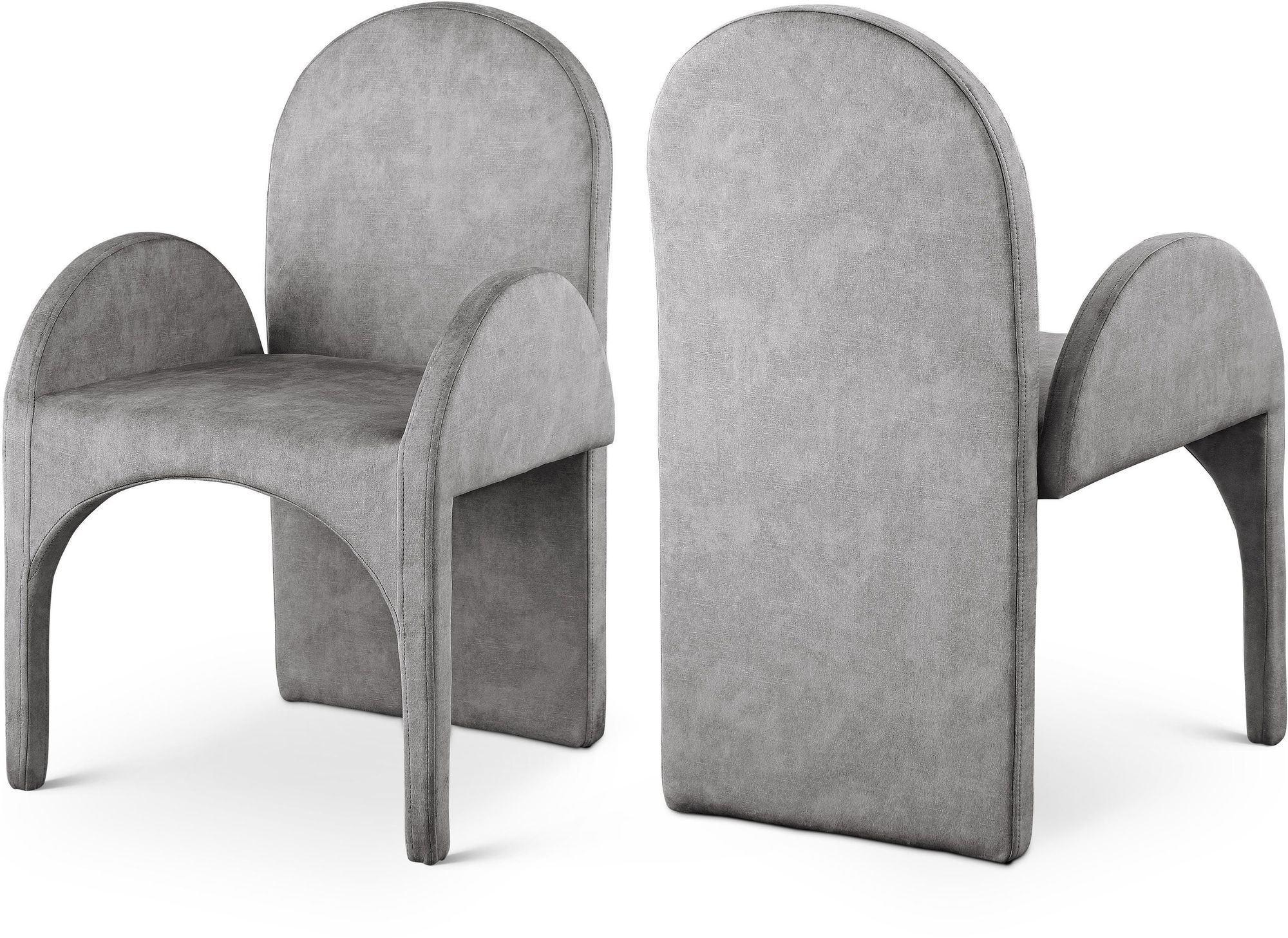 Summer Velvet Dining Arm Chair