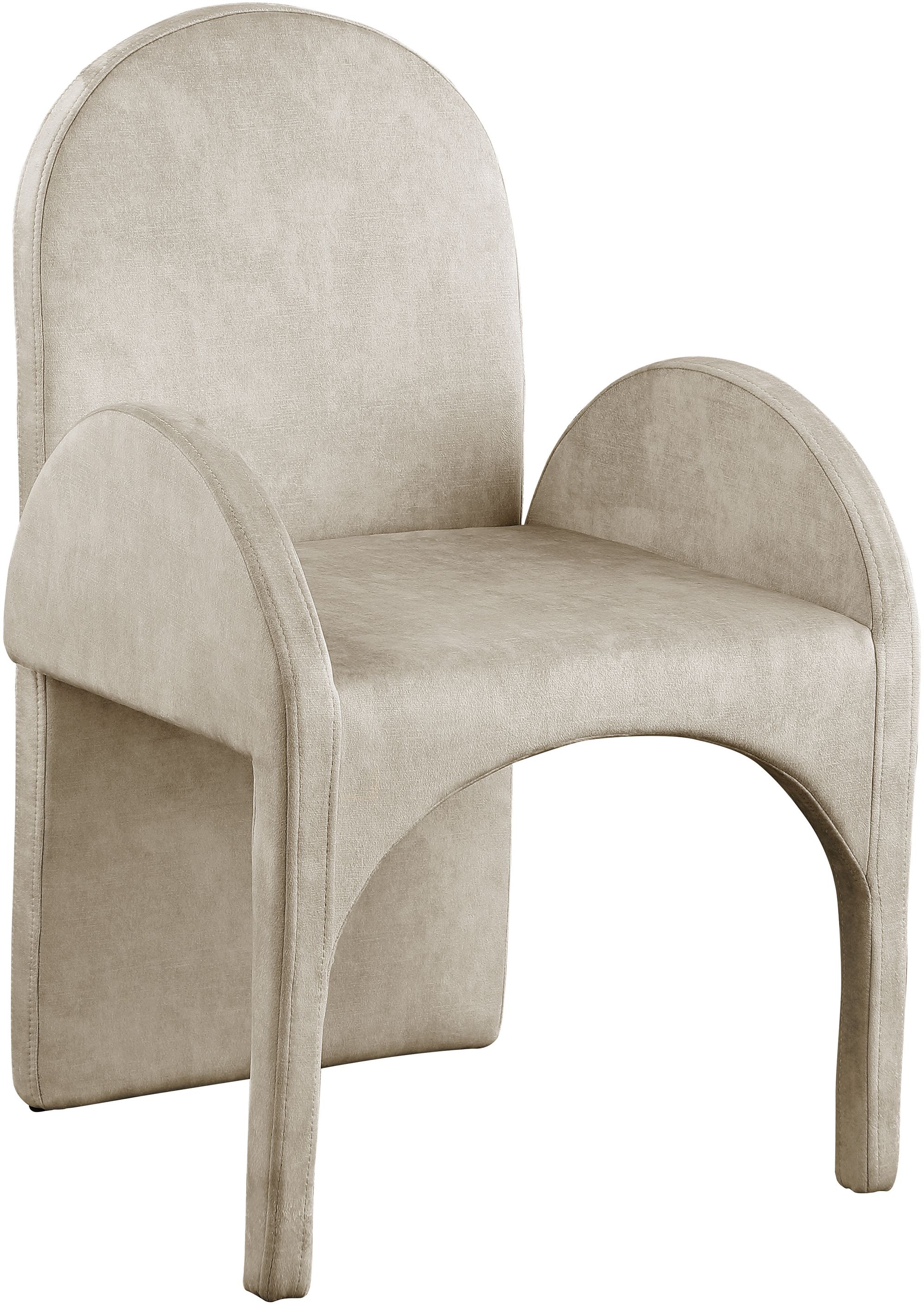 Summer Velvet Dining Arm Chair