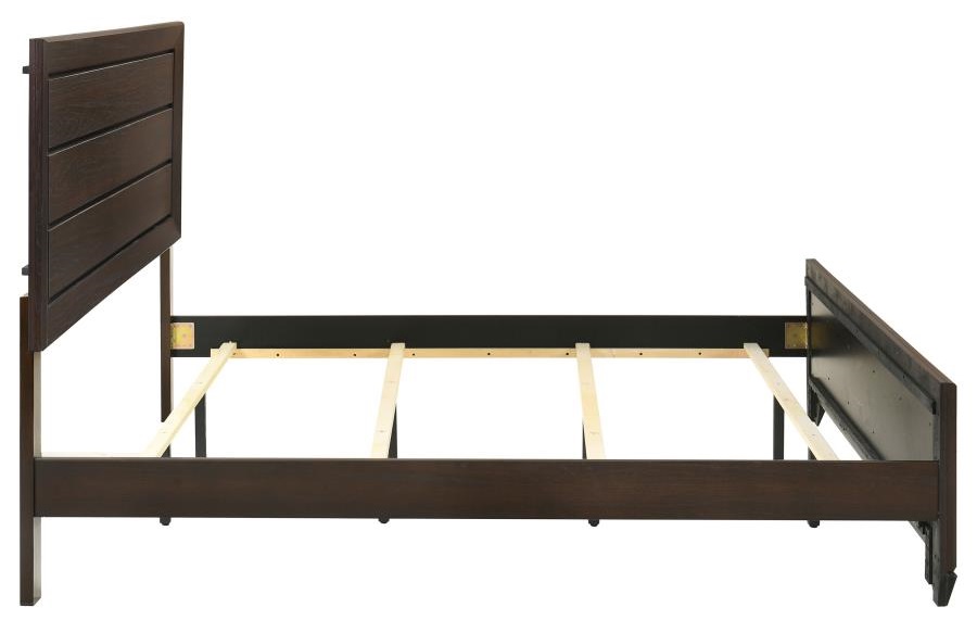 Kauffman Wood Panel Bed, Eastern King Size