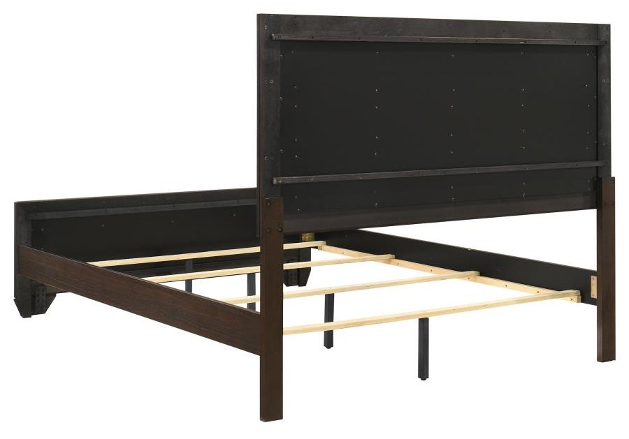 Kauffman Wood Panel Bed