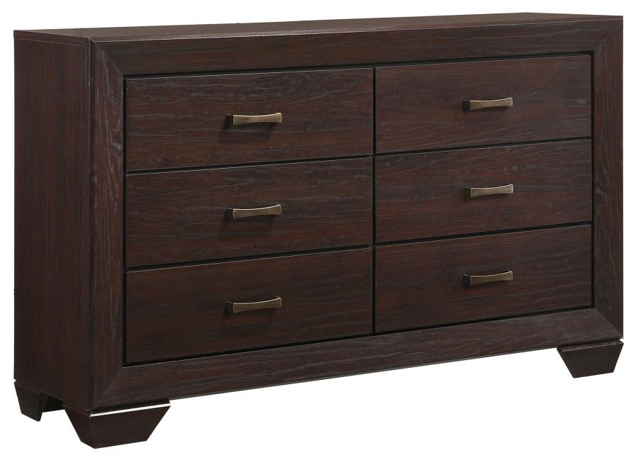 Kauffman Wood Panel Bedroom Set