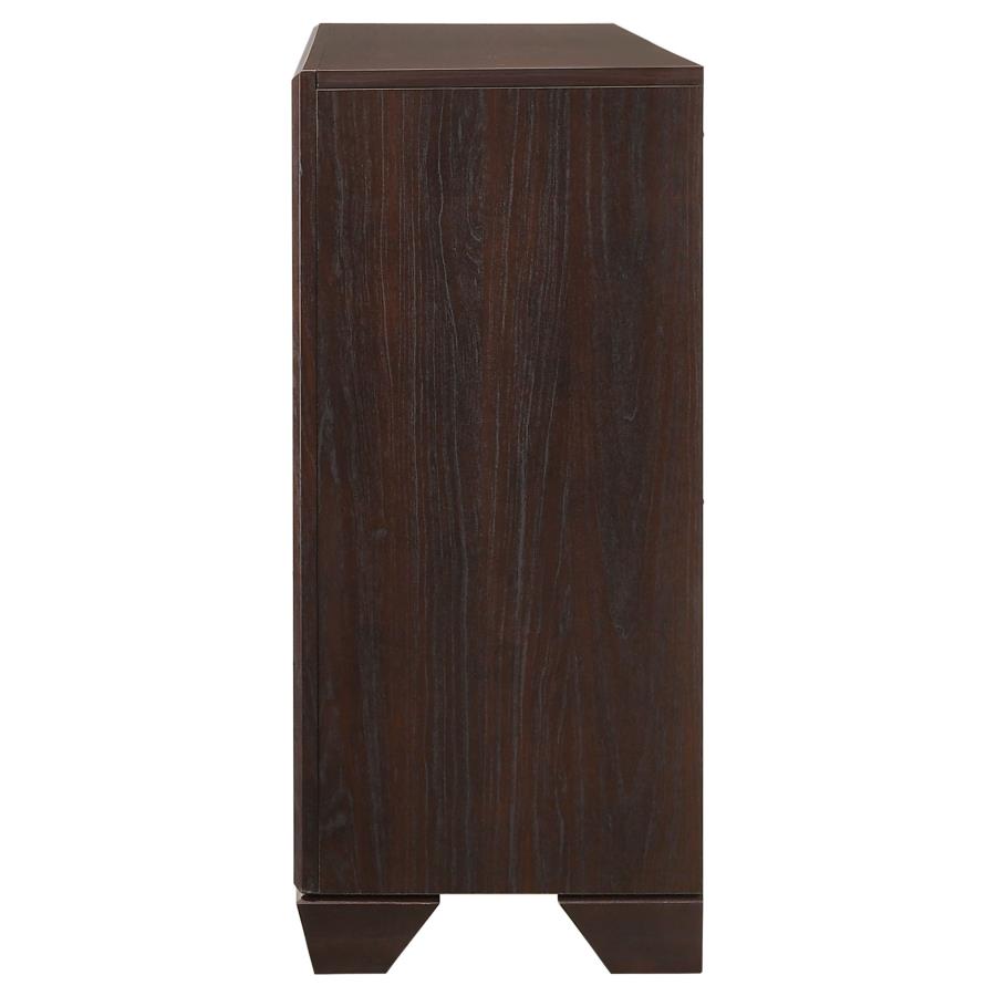 Kauffman Wood Panel Bedroom Set