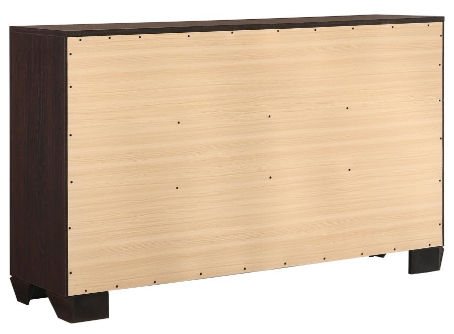 Kauffman Wood Panel Bedroom Set