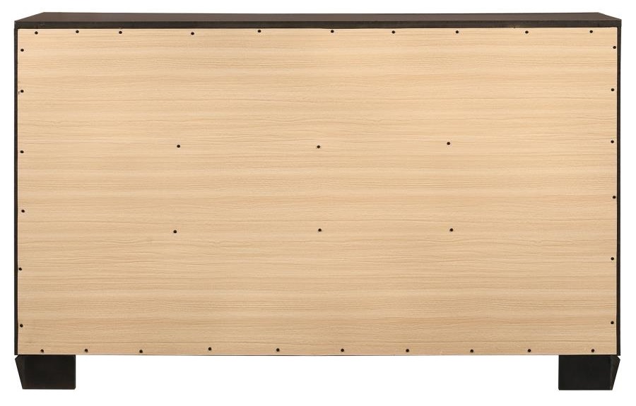 Kauffman Wood Panel Bedroom Set