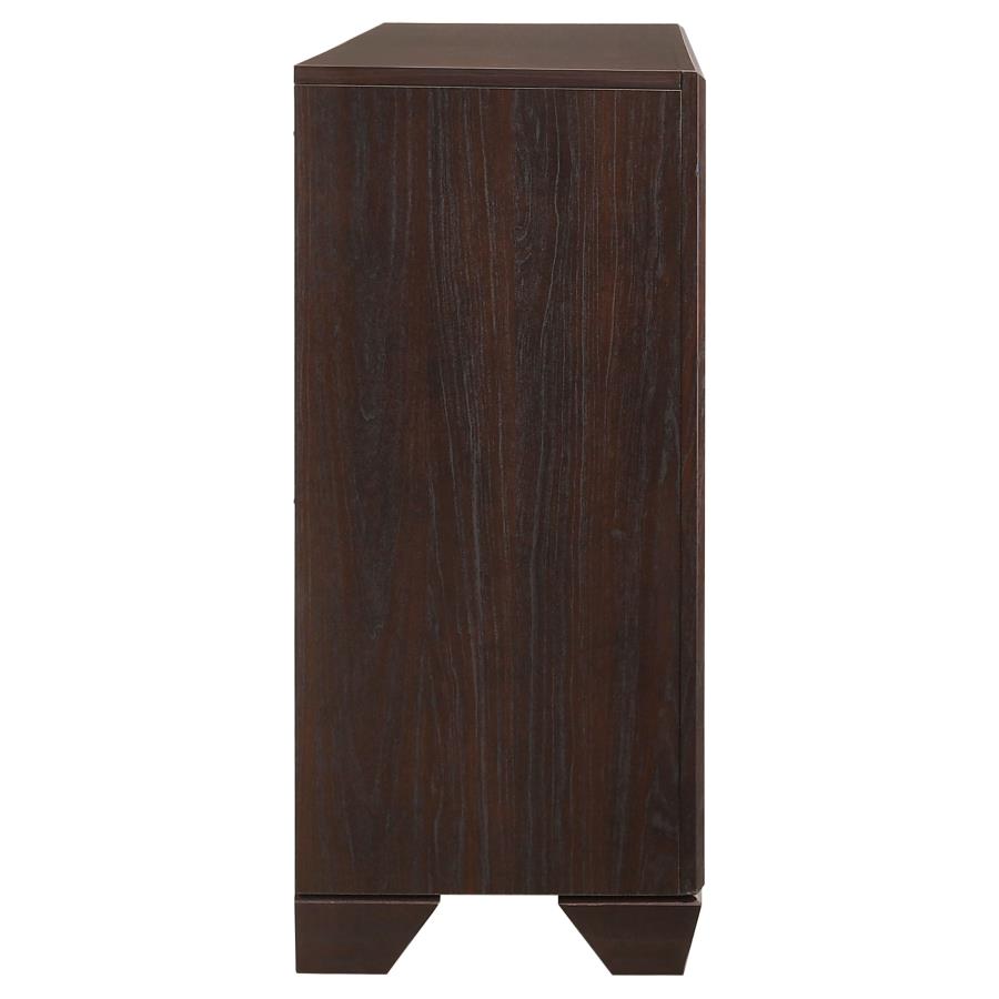 Kauffman Wood Panel Bedroom Set