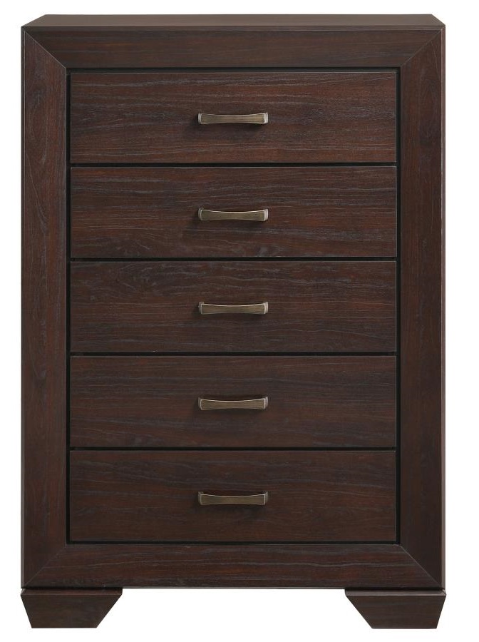 Kauffman Wood Panel Bedroom Set