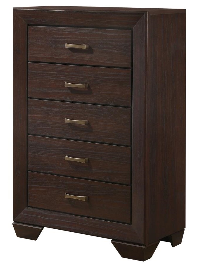 Kauffman Wood Chest w/5 Drawers