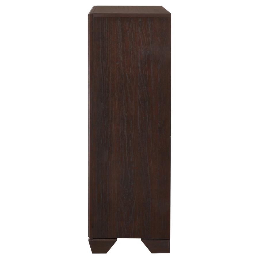 Kauffman Wood Panel Bedroom Set