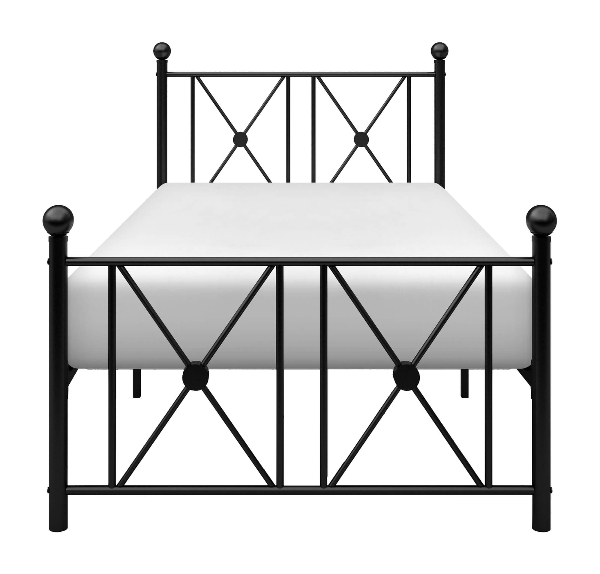 Mardelle Metal Platform Bed, Twin Size