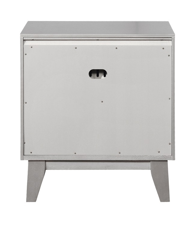 Leighton Wood Nightstand w/2 Drawers