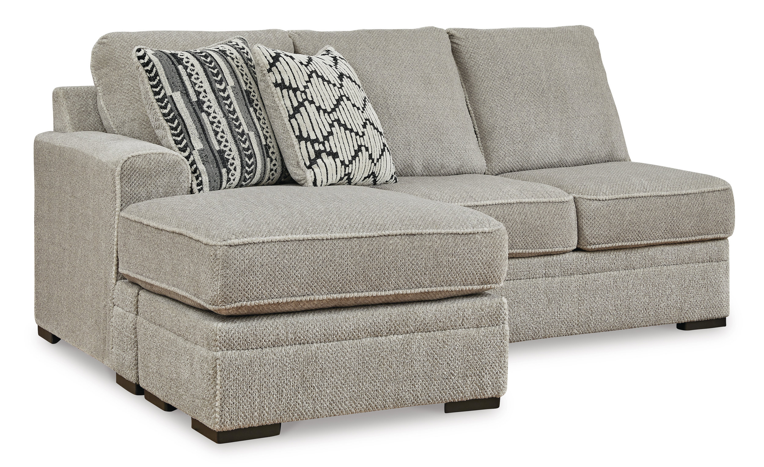 Calnita Fabric Right 2-Piece Sectional w/Chaise