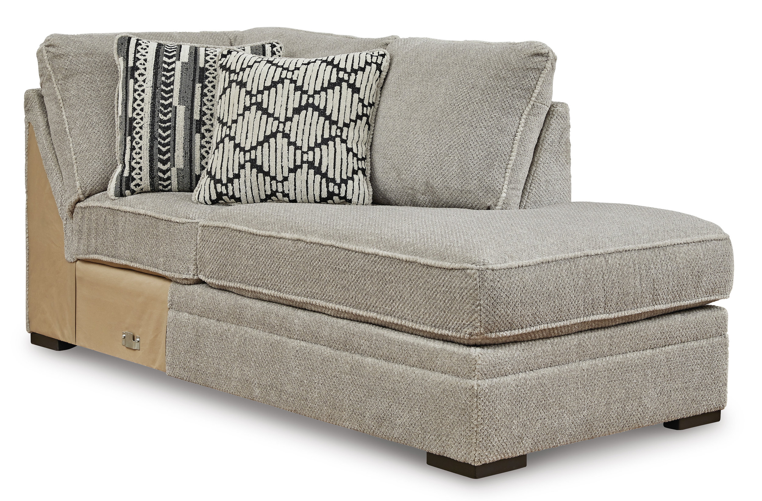 Calnita Fabric Right 2-Piece Sectional w/Chaise
