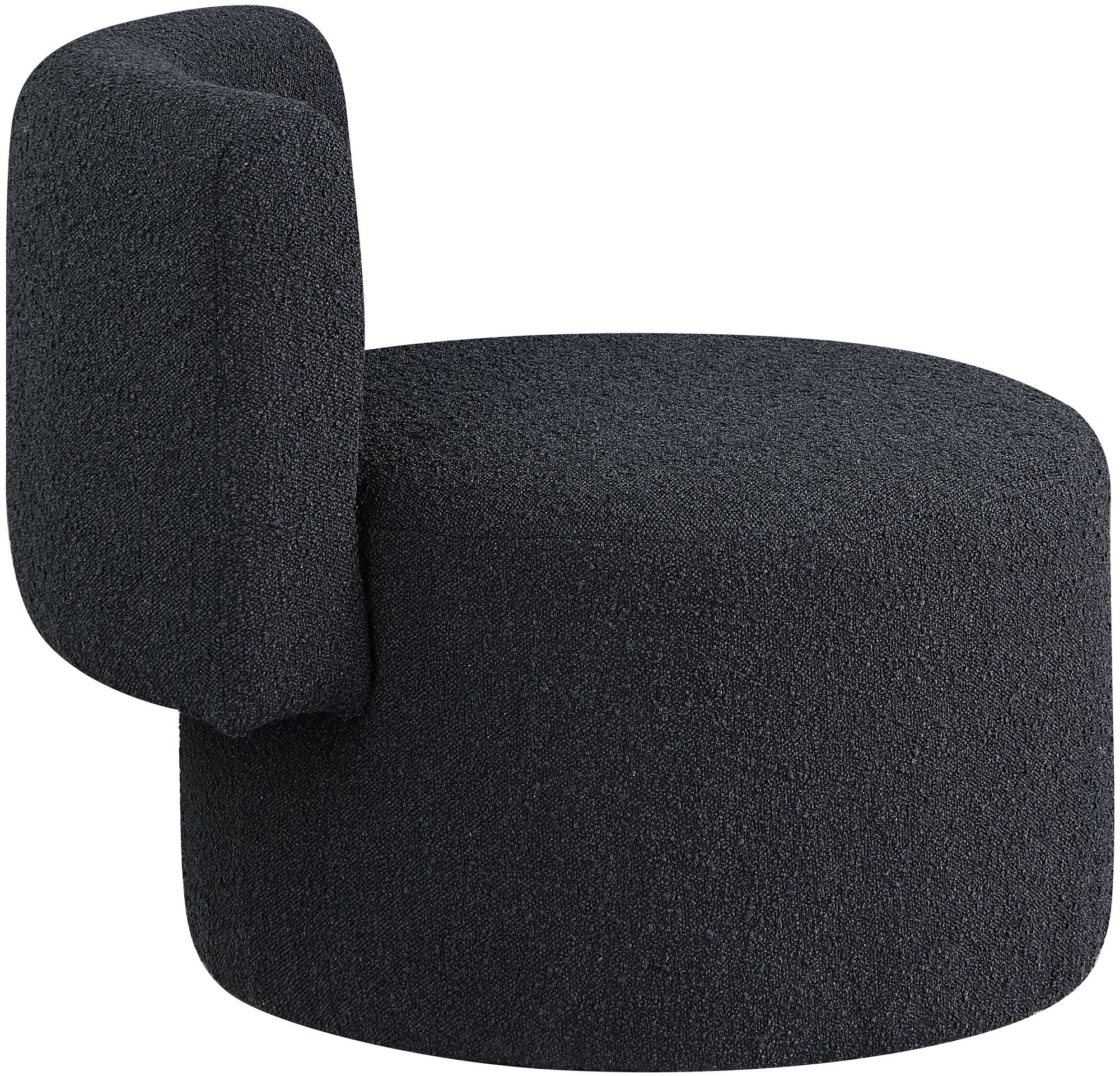 Como Boucle Fabric Accent Chair