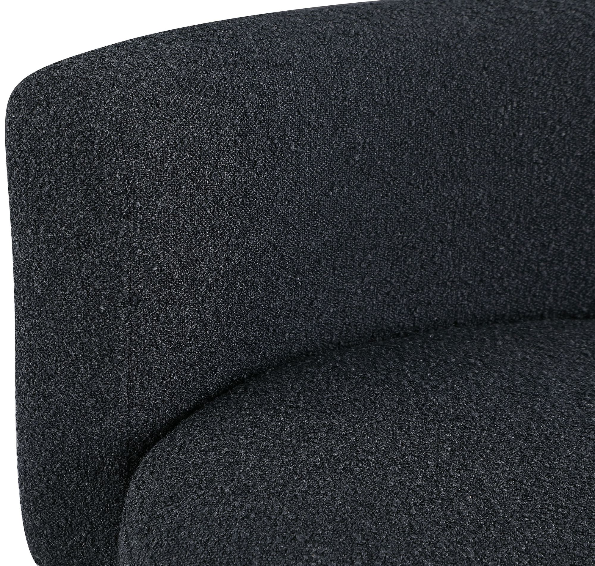 Como Boucle Fabric Accent Chair
