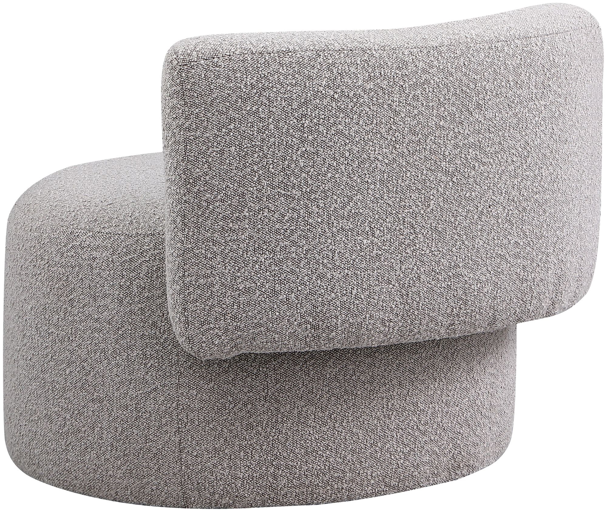 Como Boucle Fabric Accent Chair
