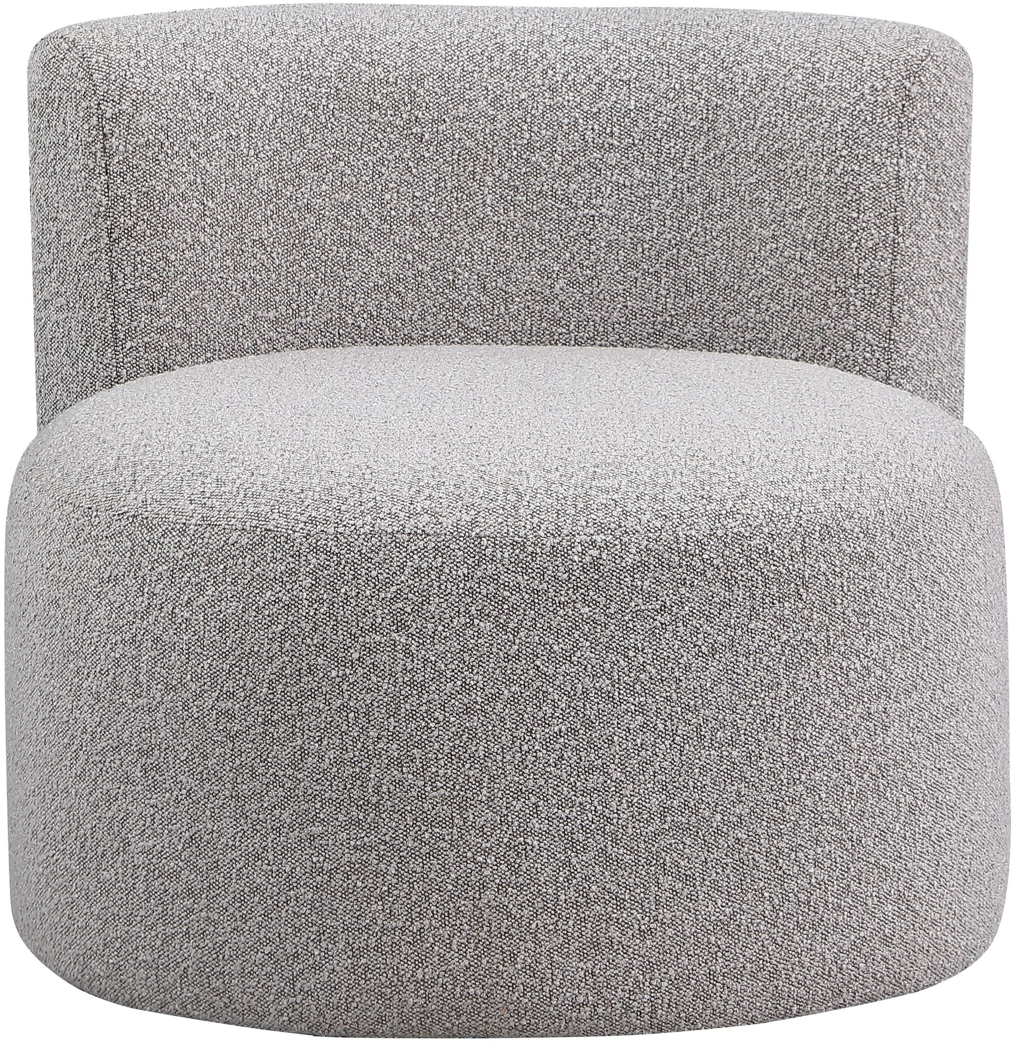 Como Boucle Fabric Accent Chair