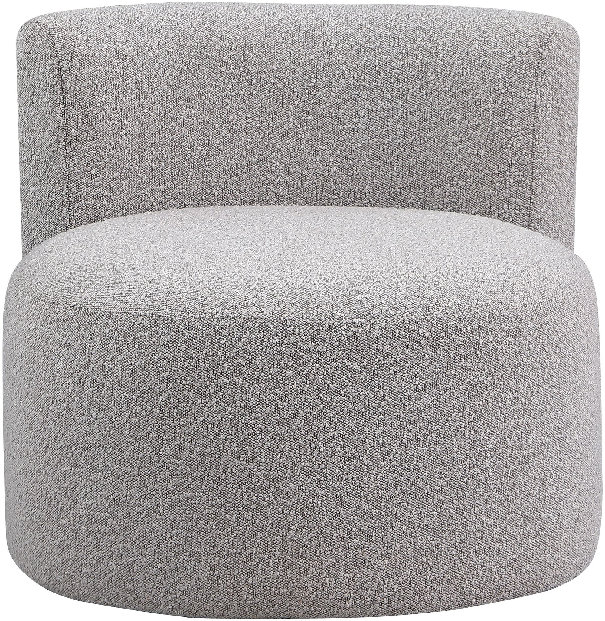 Como Boucle Fabric Accent Chair