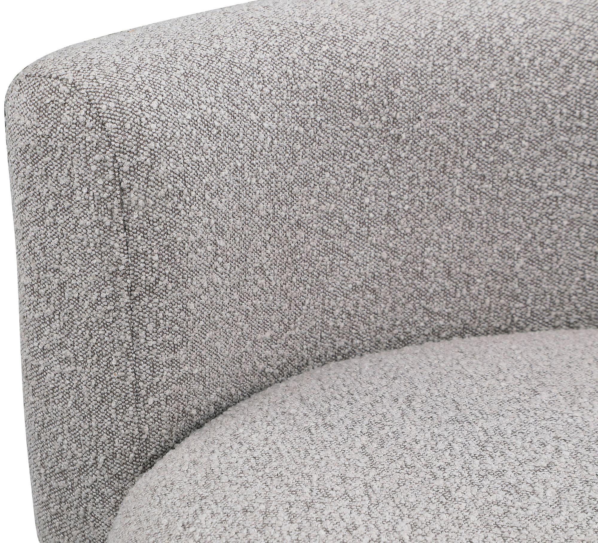 Como Boucle Fabric Accent Chair
