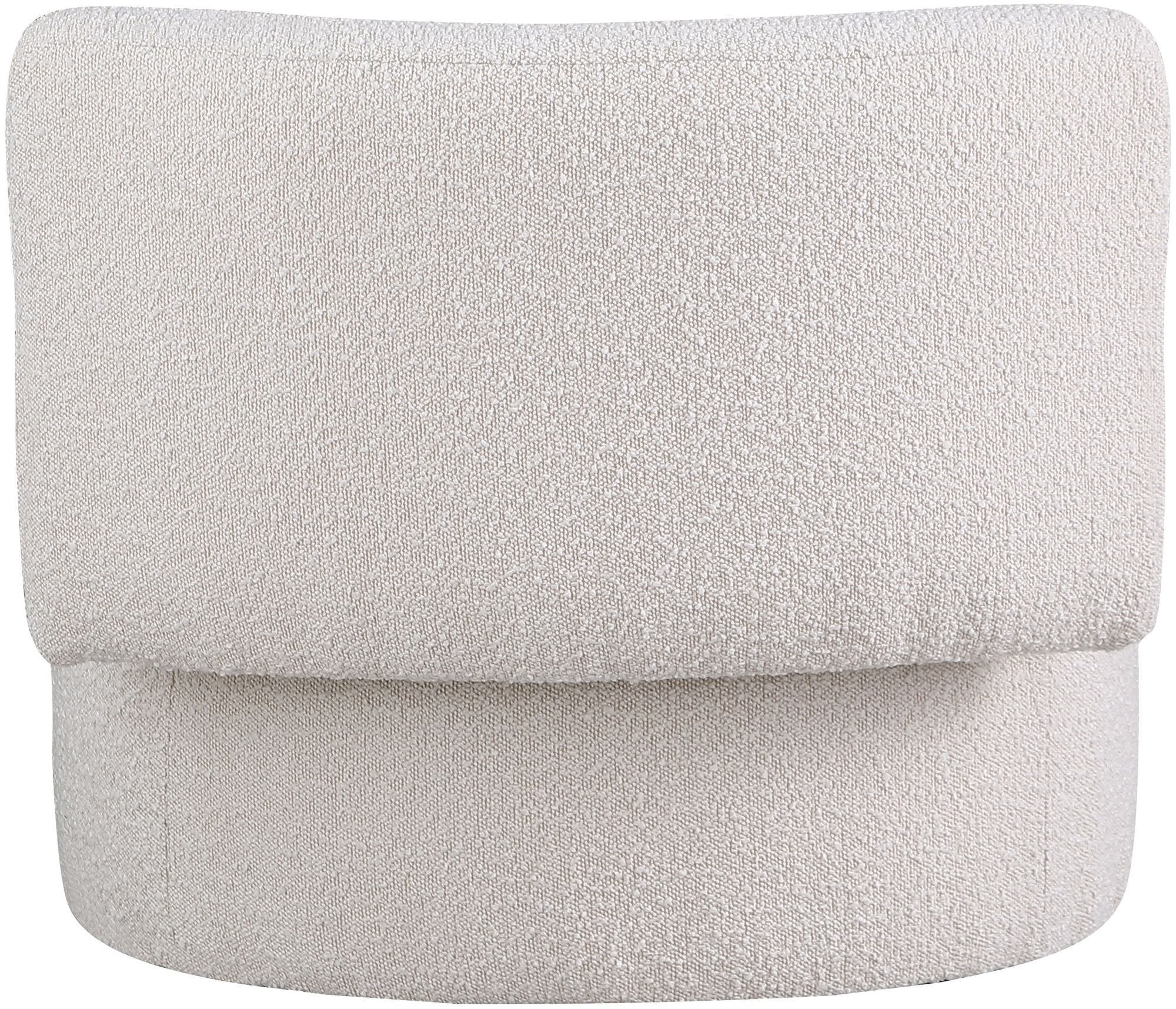 Como Boucle Fabric Accent Chair