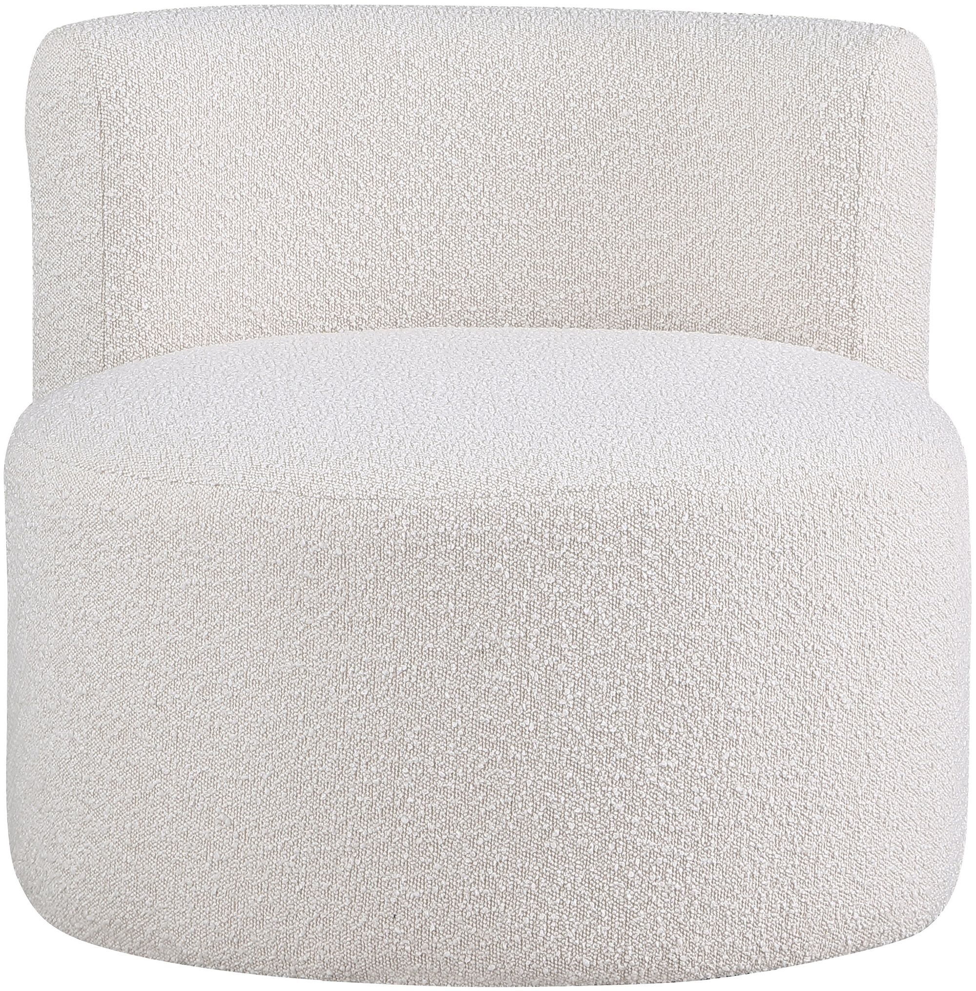 Como Boucle Fabric Accent Chair