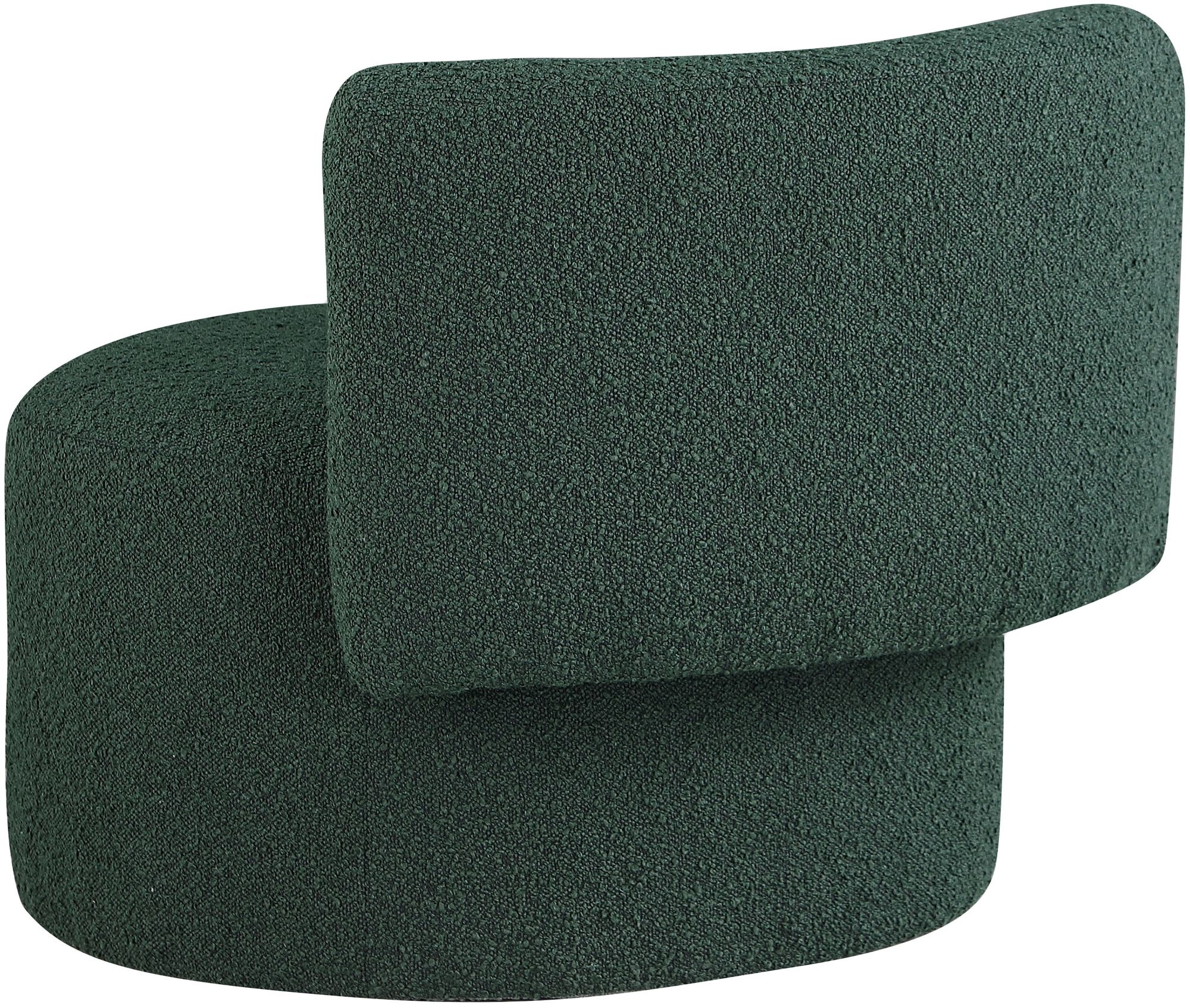 Como Boucle Fabric Accent Chair