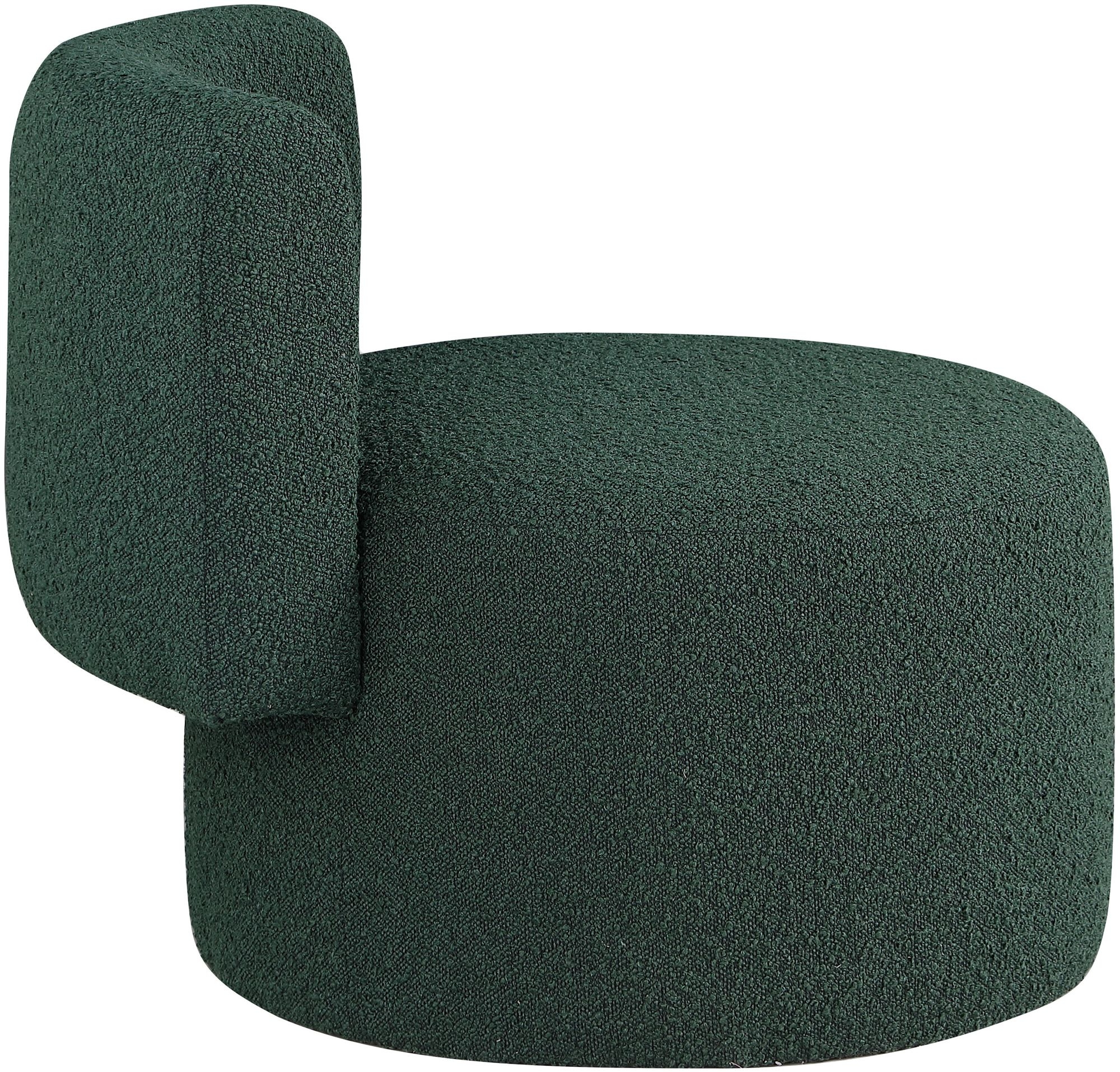 Como Boucle Fabric Accent Chair
