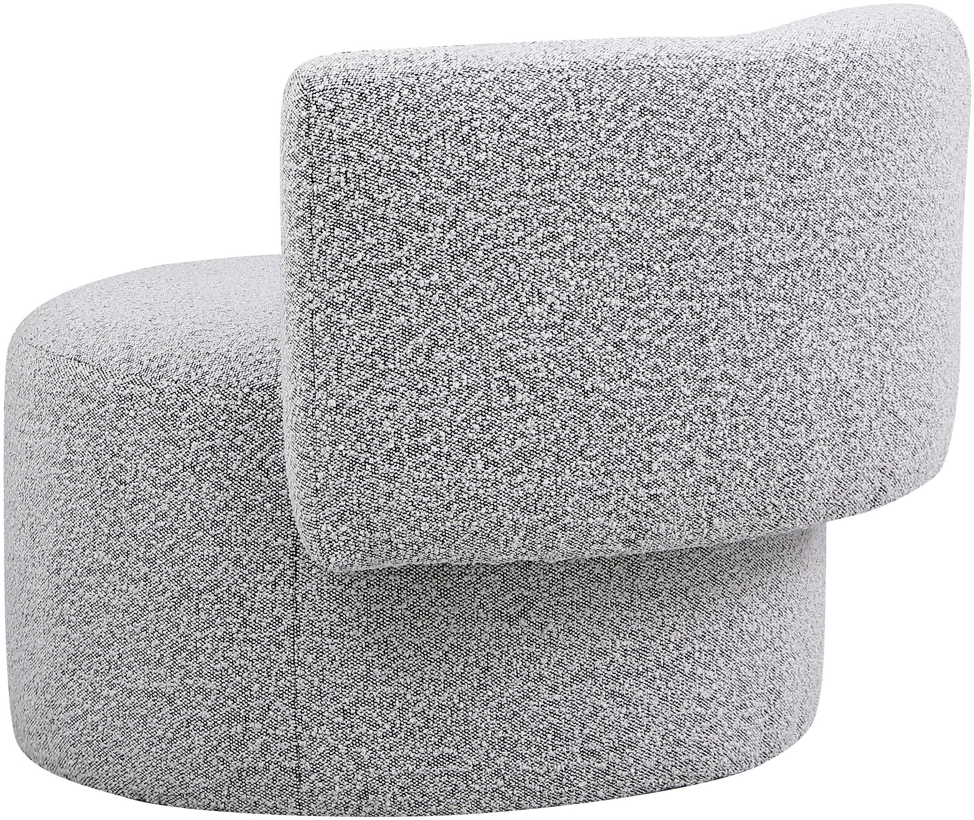 Como Boucle Fabric Accent Chair