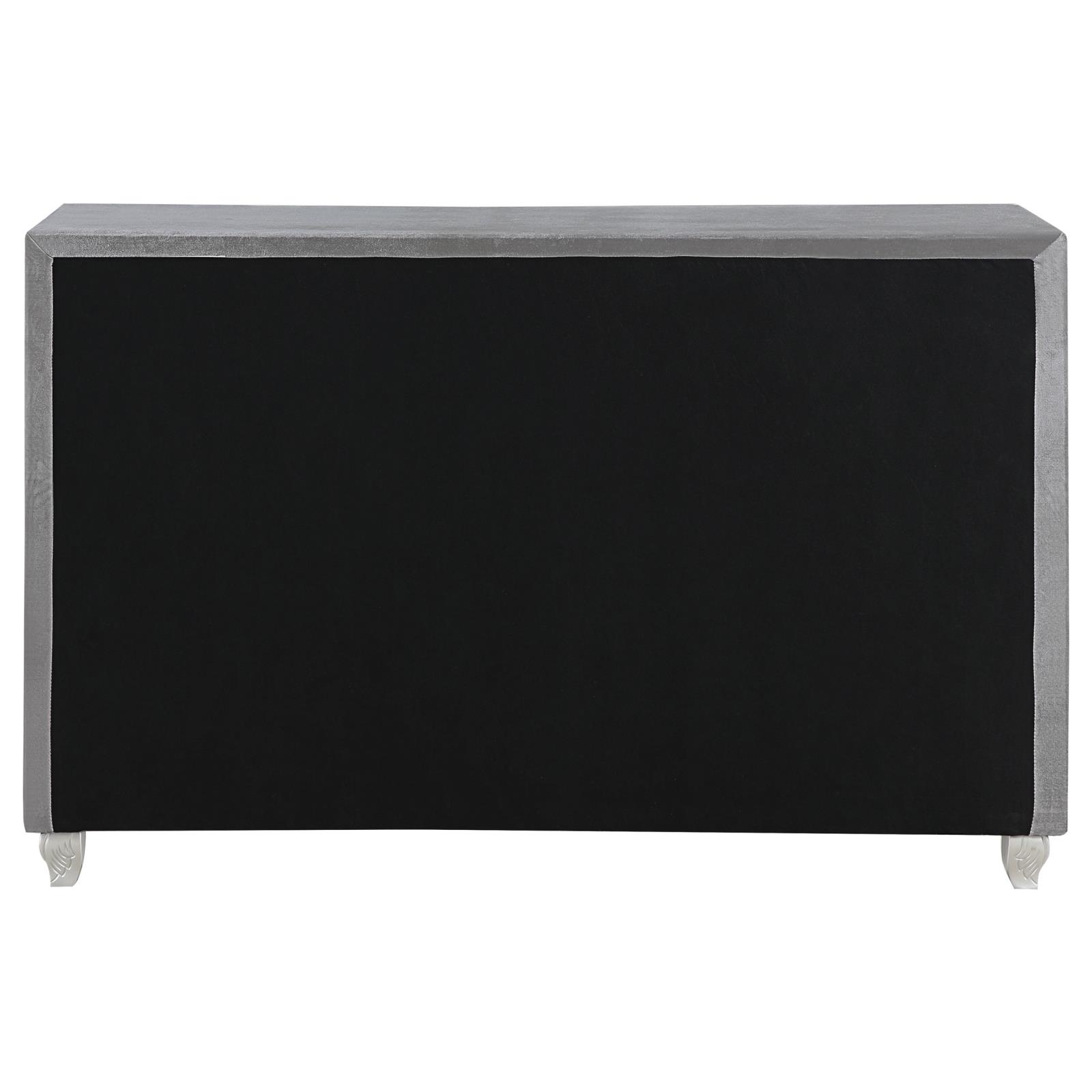 Deanna Velvet Dresser w/7 Dresser