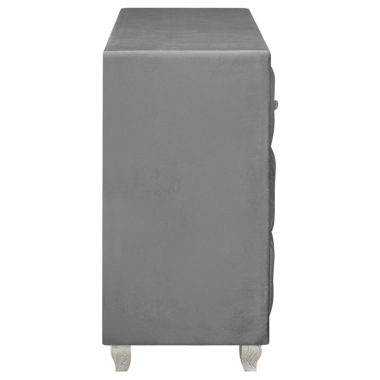 Deanna Velvet Dresser w/7 Dresser
