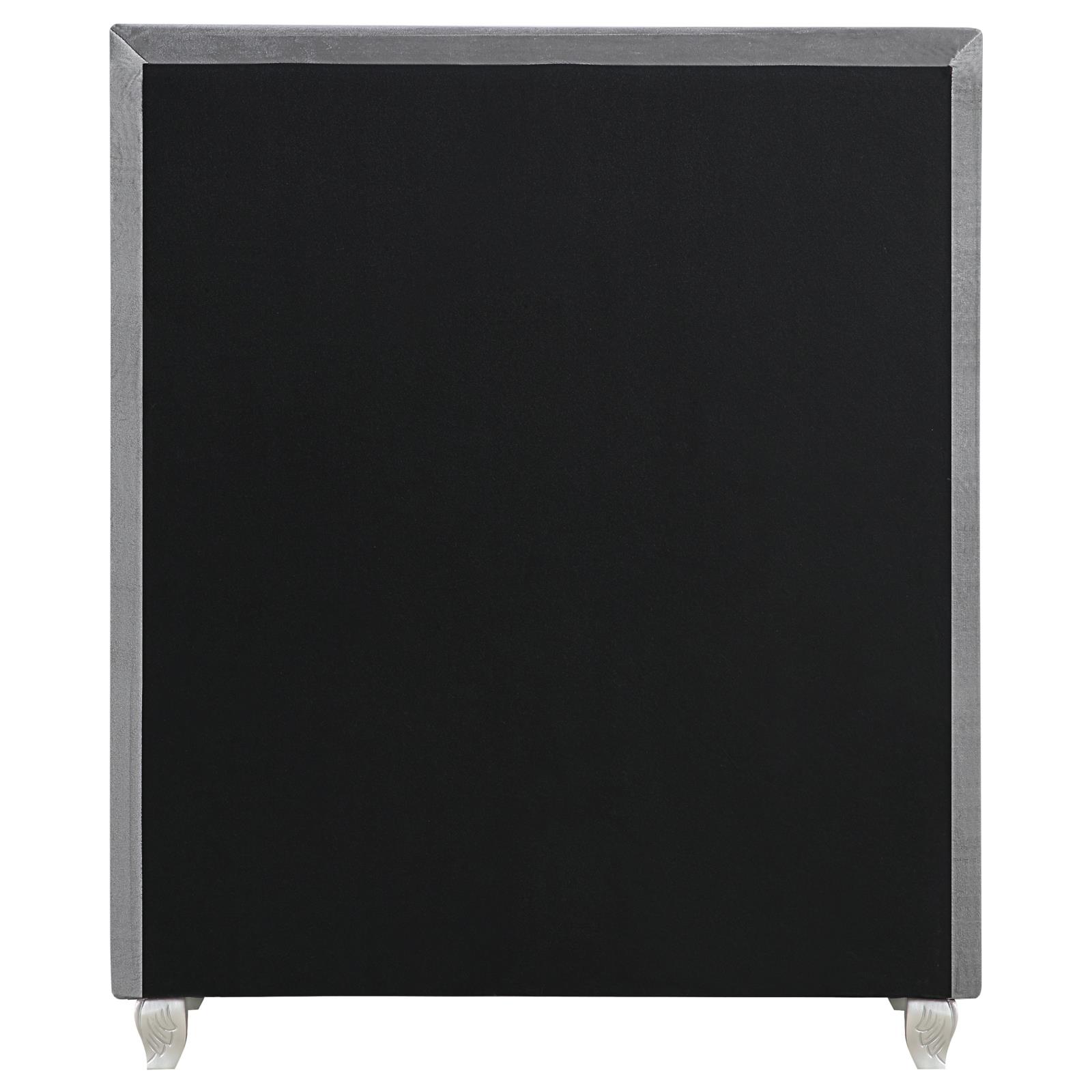 Deanna Velvet Chest w/5 Drawers