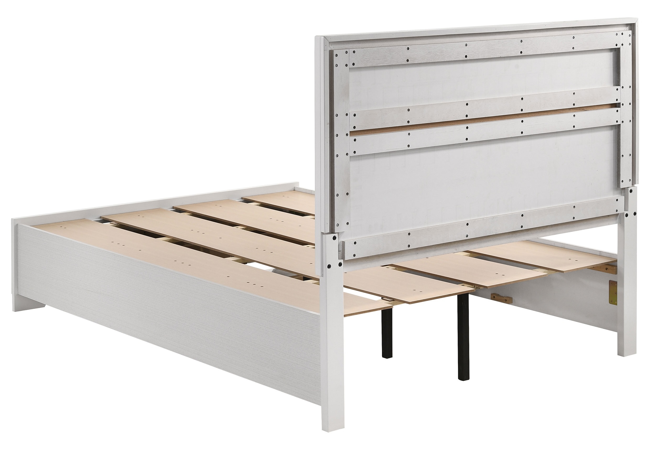 Miranda Wood Platform Storage Bed, Full Size