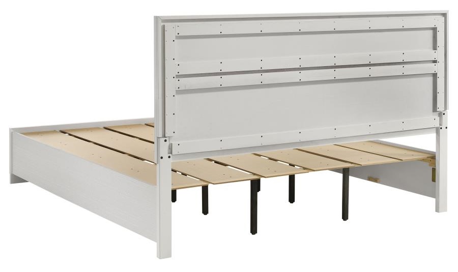 Miranda Wood Platform Storage Bed, Eastern King Size