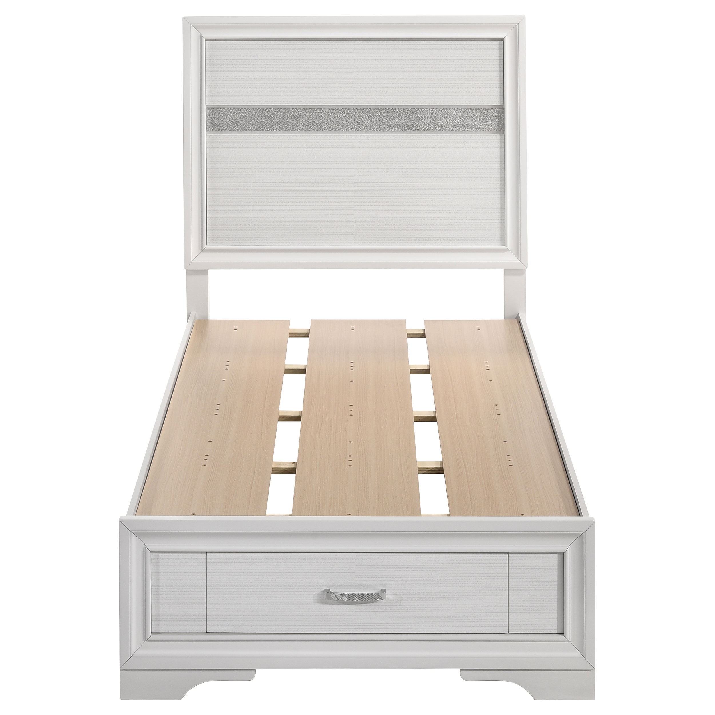 Miranda Wood Platform Storage Bed