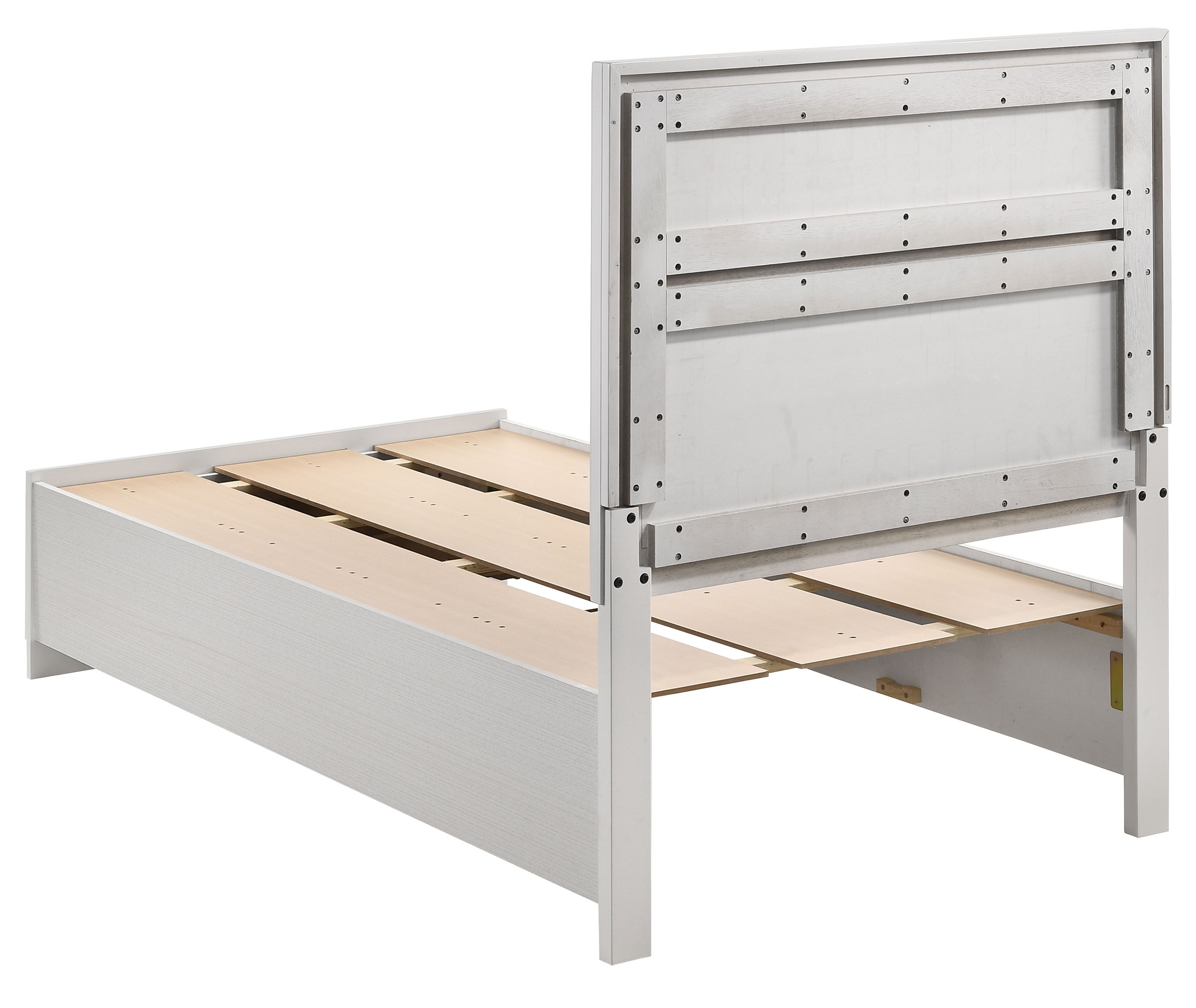 Miranda Wood Platform Storage Bed, Twin Size