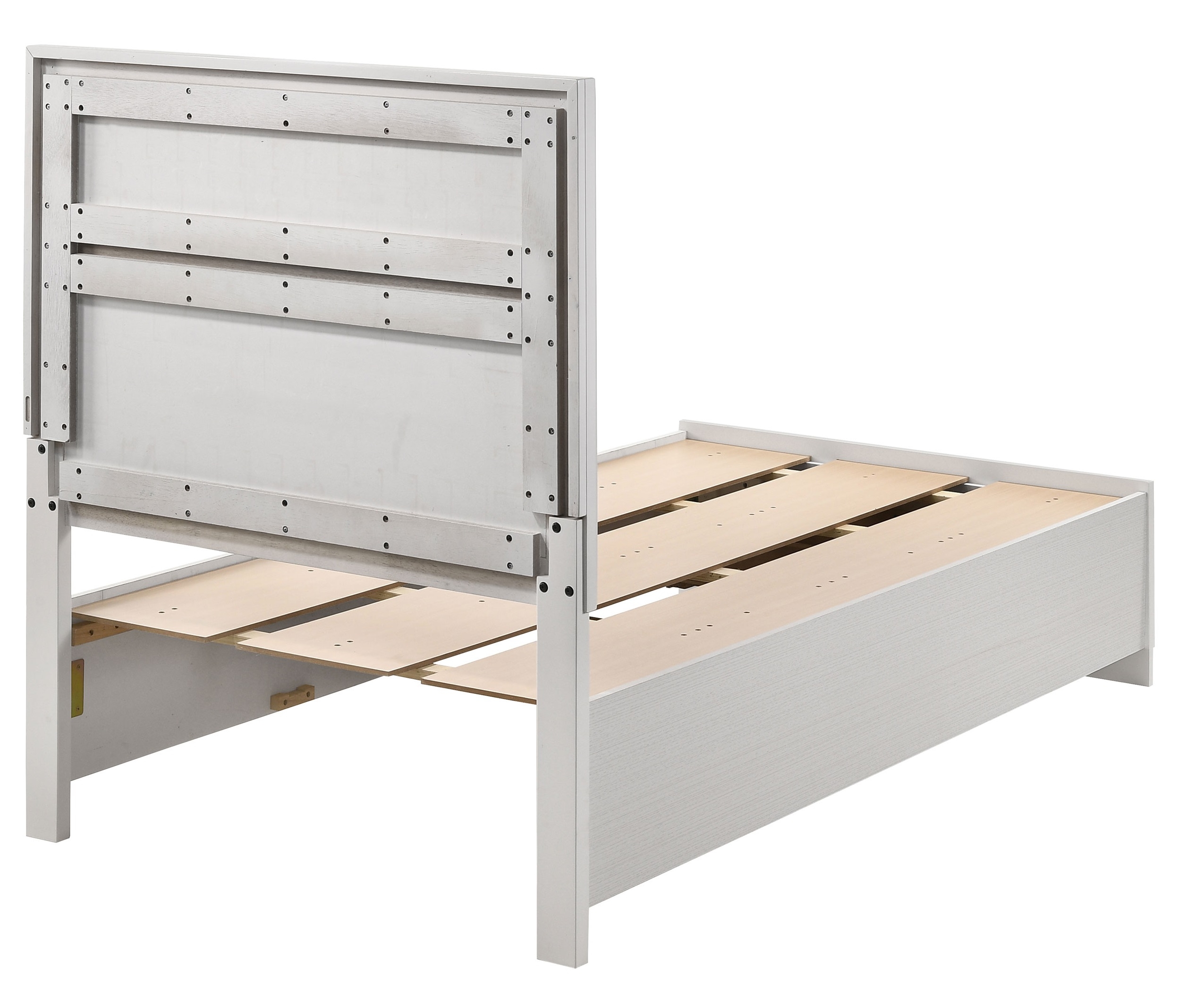 Miranda Wood Platform Storage Bed, Twin Size