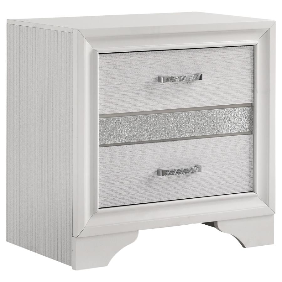 Miranda Wood Platform Storage Bedroom Set