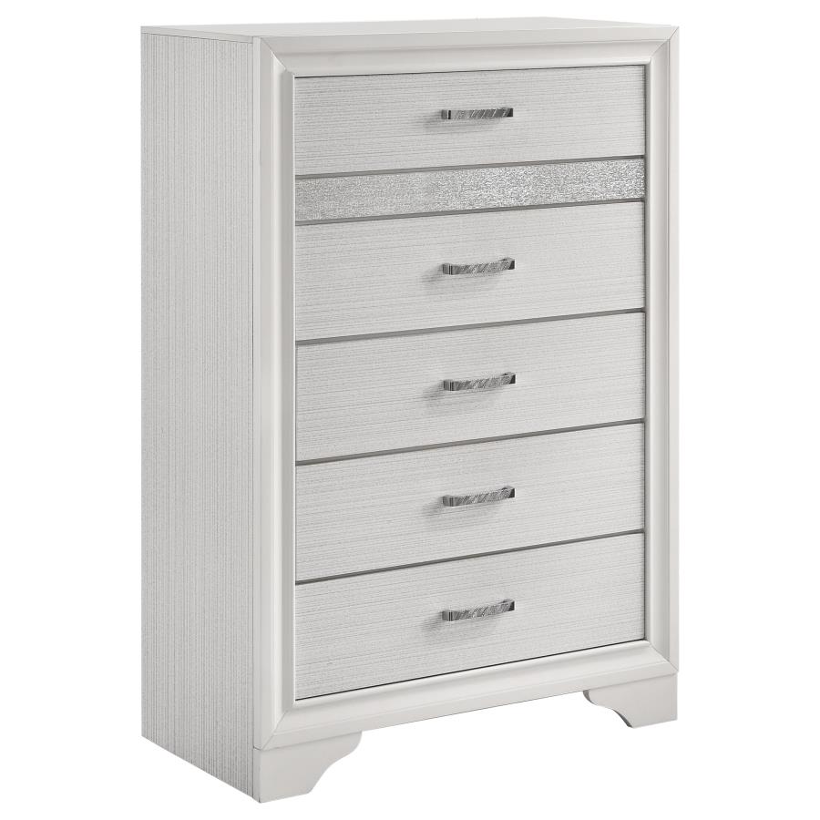 Miranda Wood Platform Storage Bedroom Set
