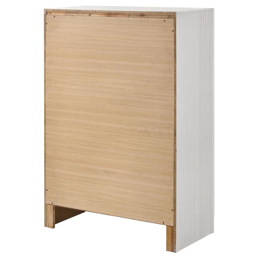 Miranda Wood Chest w/5 Drawers