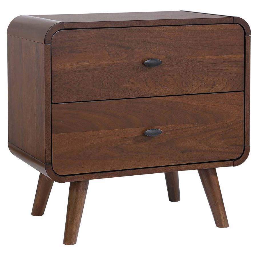 Robyn Fabric/Wood Platform Bedroom Set