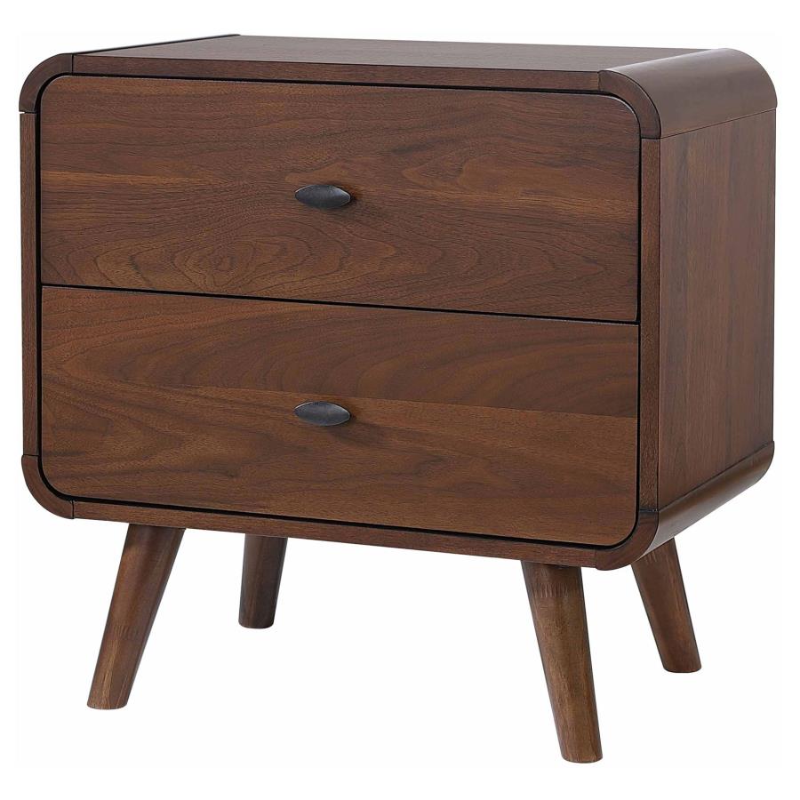 Robyn Fabric/Wood Platform Bedroom Set