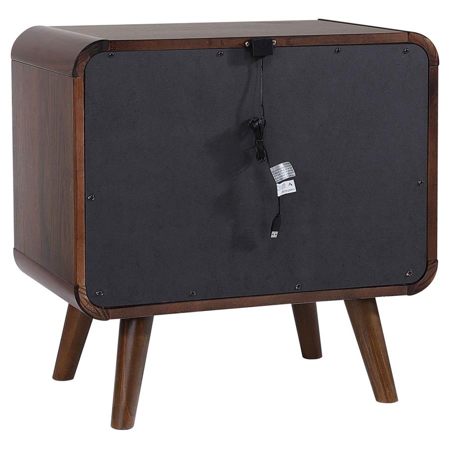 Robyn Fabric/Wood Platform Bedroom Set