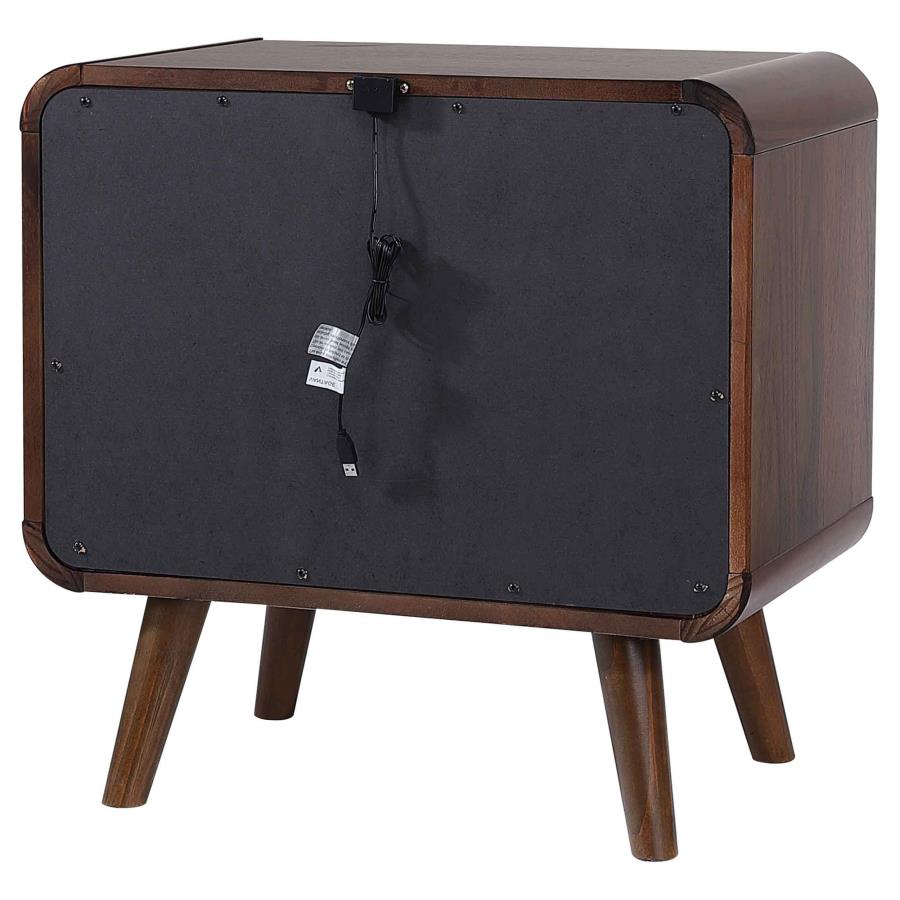 Robyn Fabric/Wood Platform Bedroom Set