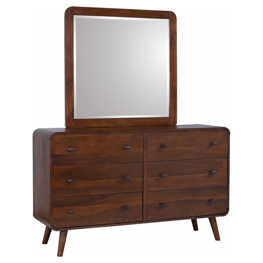 Robyn Fabric/Wood Platform Bedroom Set
