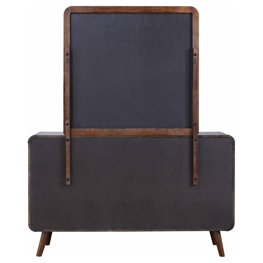 Robyn Wood Double Dresser w/6 Drawers