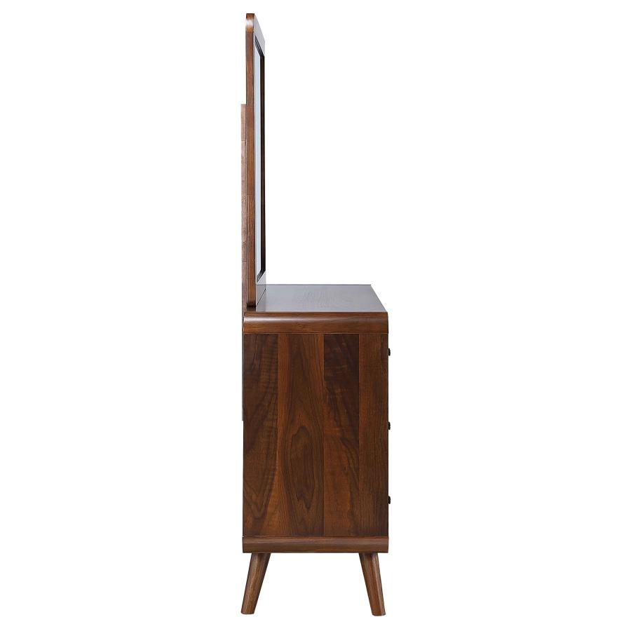 Robyn Wood Double Dresser w/6 Drawers
