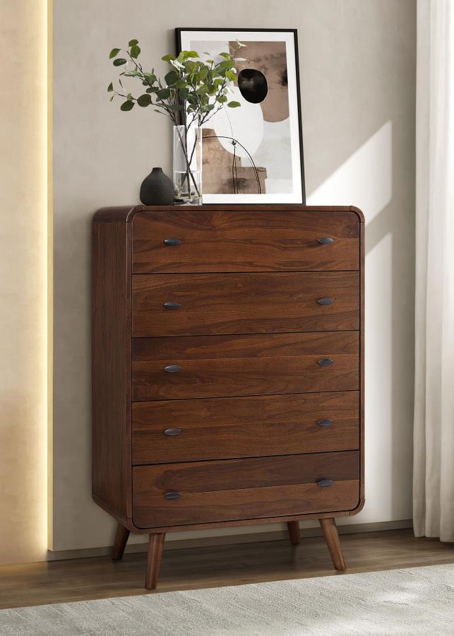 Robyn Wood Chest w/5 Drawers